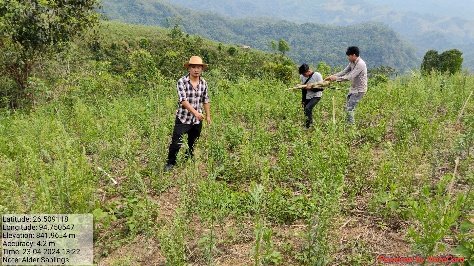 Field-based community conservation work by Lemsachenlok